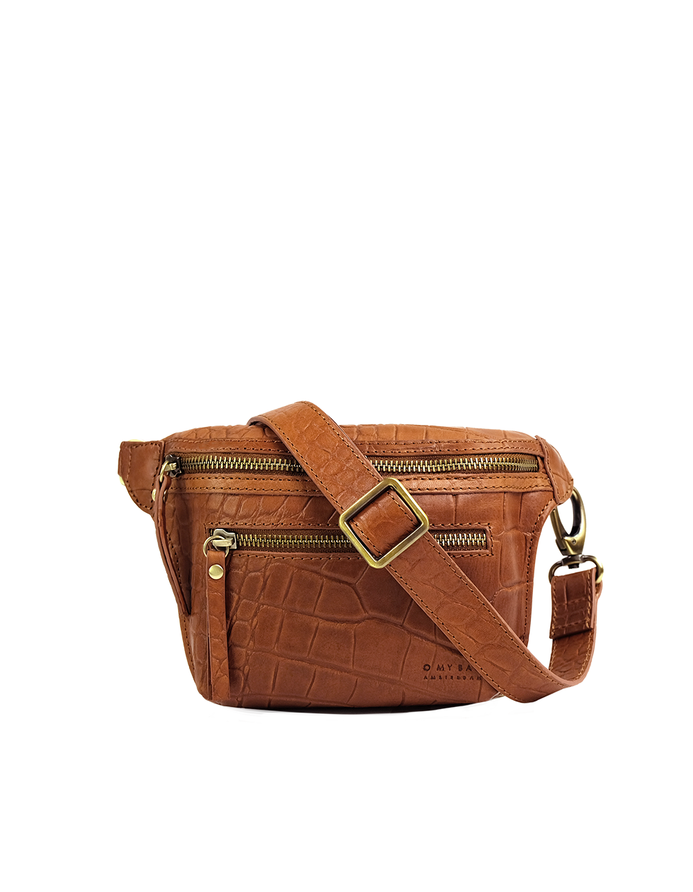 Beck's Bumbag Wild Oak Croco Leather
