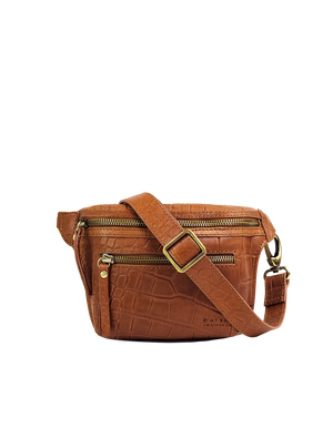Beck's Bumbag Wild Oak Croco Leather