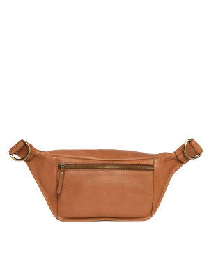 Drew Bum Bag - Wild Oak Soft Grain Leather
