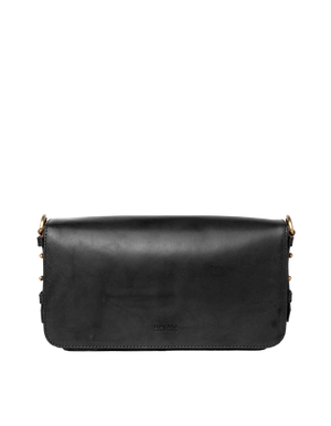 Gina Baguette Black Classic Leather