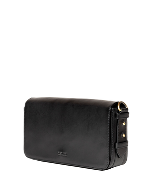 Gina Baguette Black Classic Leather
