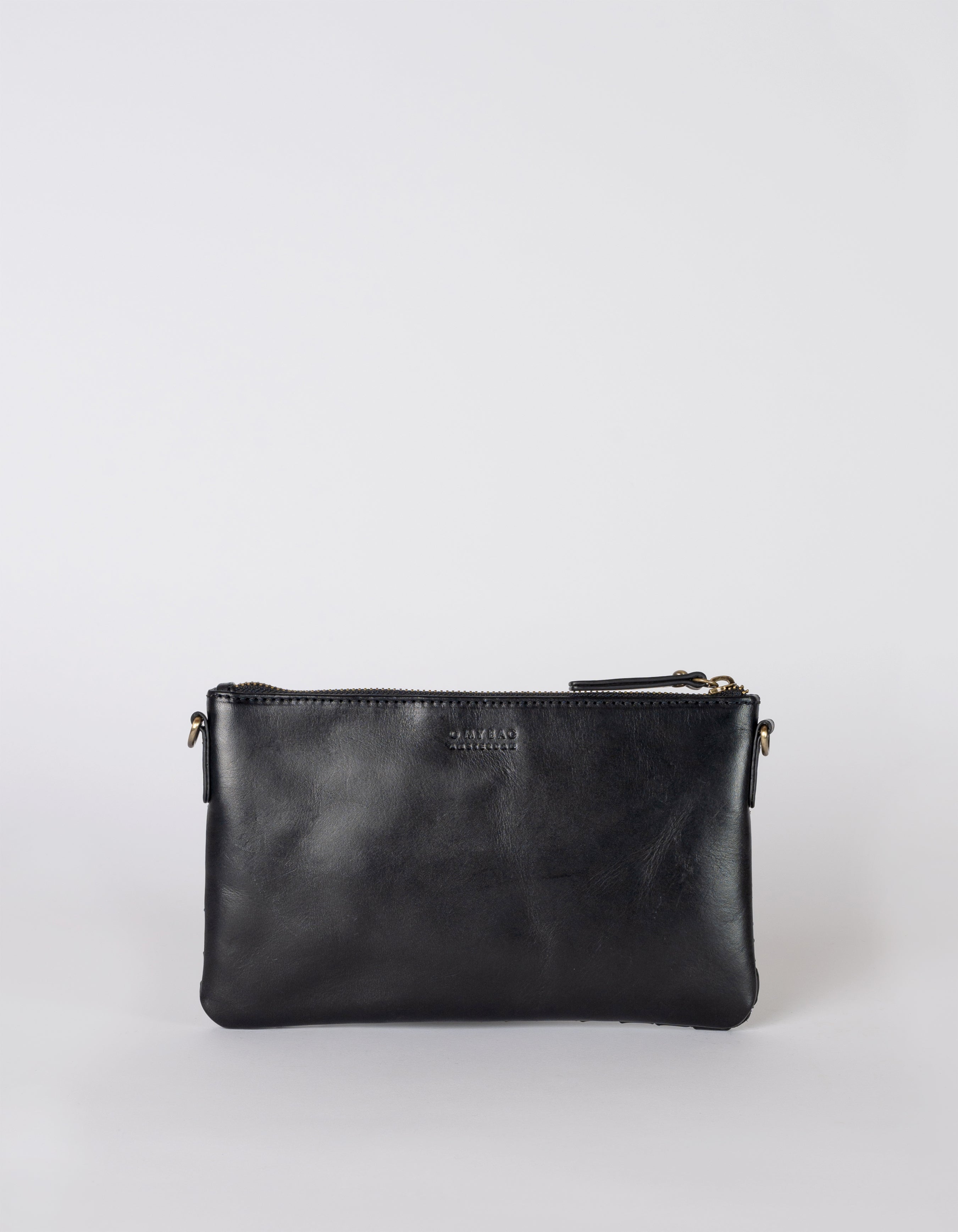 Lexi - Black Woven Classic Leather