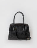 Kate Black Classic Croco Leather