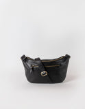 Drew Maxi Black Soft Grain Leather