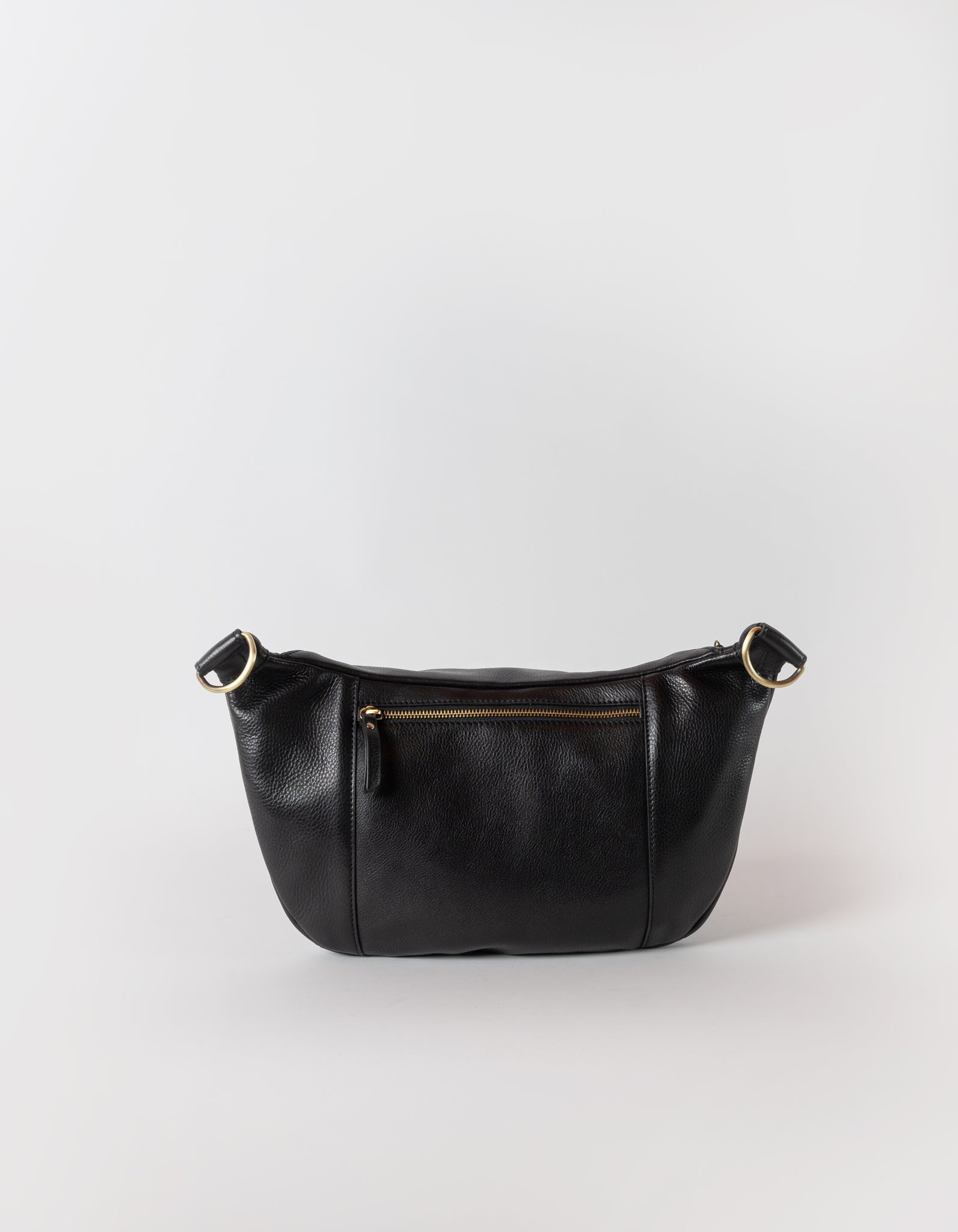 Drew Maxi Black Soft Grain Leather