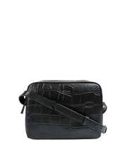Sue Black Croco Classic Leather