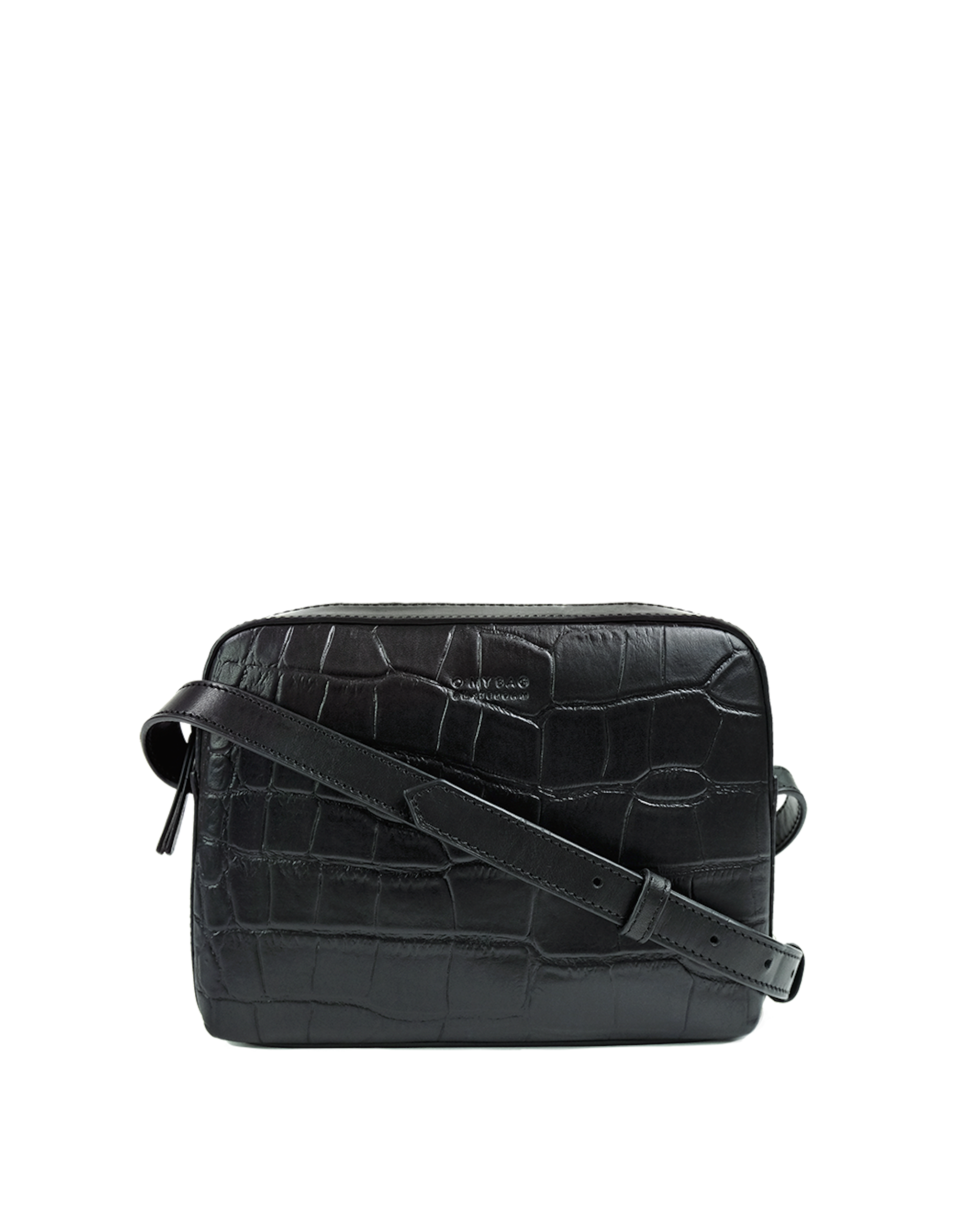 Sue Black Croco Classic Leather