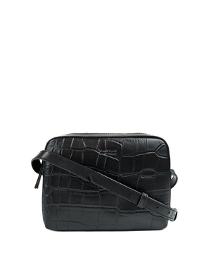 Sue Black Croco Classic Leather