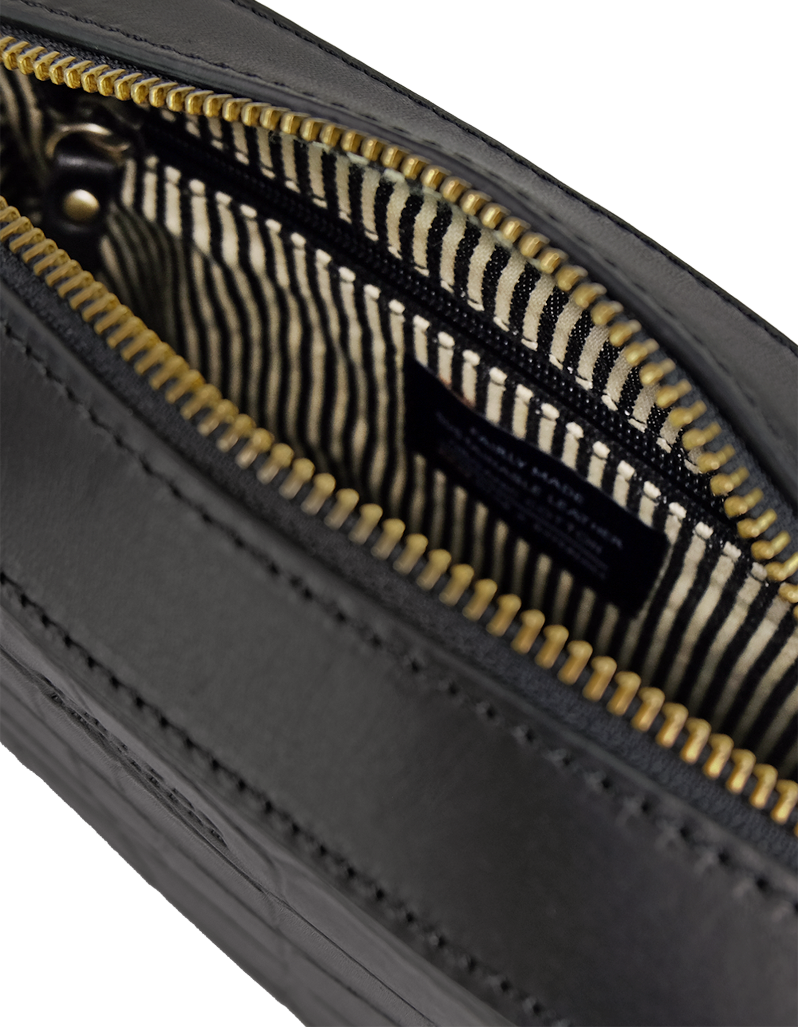 Sue Black Croco Classic Leather