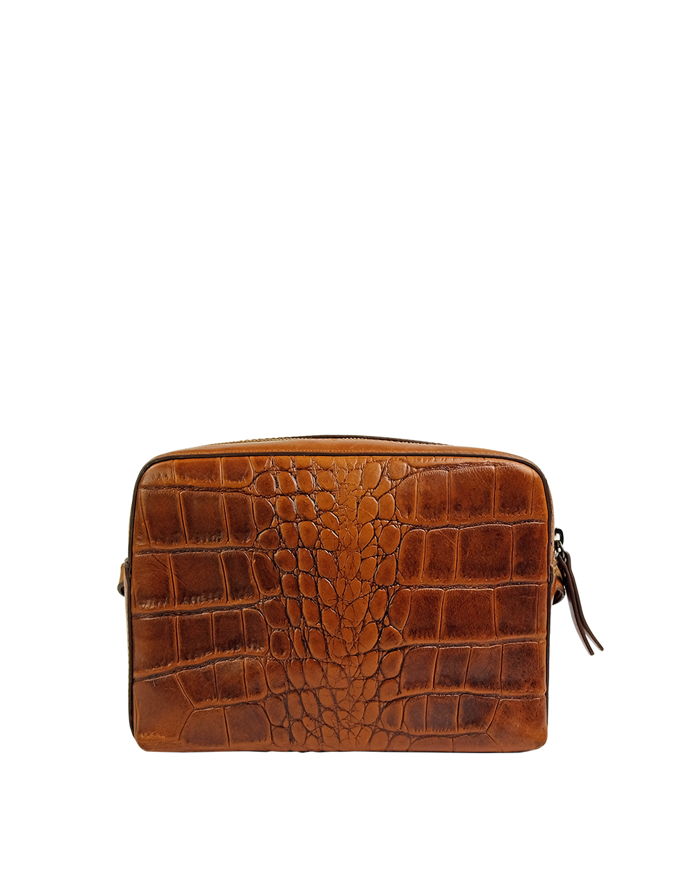 Sue Cognac Croco Classic Leather